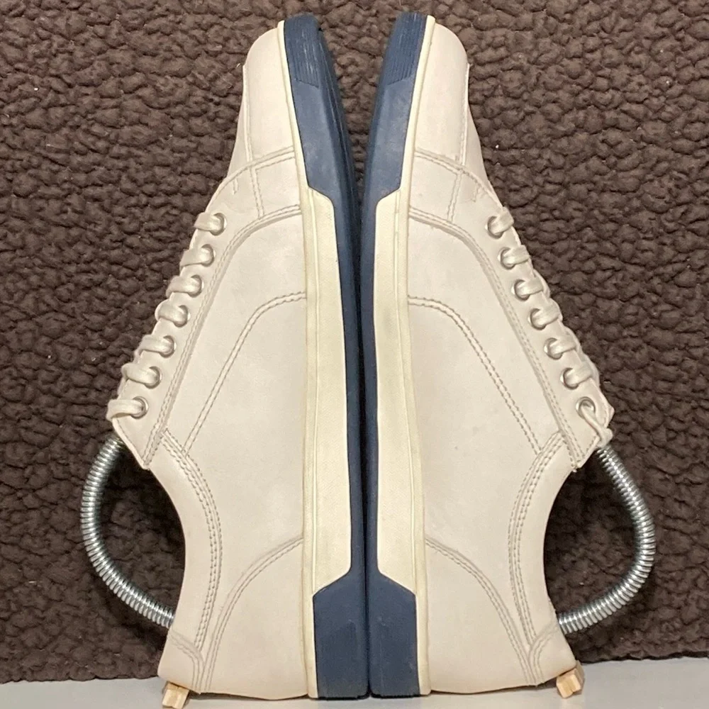 Cole Haan Air Mens Quincy port Cream Leather Casual Oxford Shoes Size US 7.5